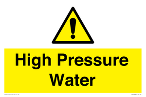High Pressure Water